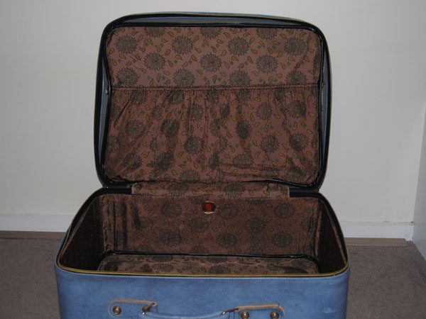 vogue suitcase